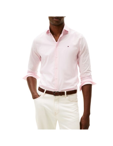 TOMMY HILFIGER CAMISA MW0MW38347_RS ROSA (M)