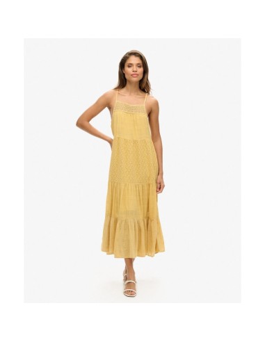 SUPERDRY VESTIDO W8011048A08K AMARILLO (W)