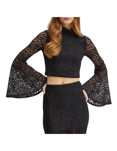 GUESS CAMISETAS W4BP37KCG90_NG NEGRO (W)