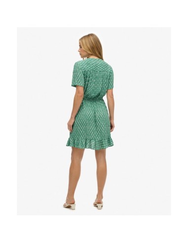 SUPERDRY VESTIDO W8011877AF4B VERDE (W)