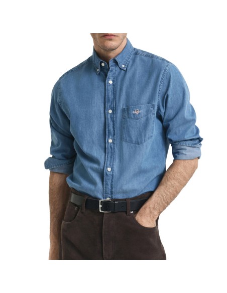 GANT CAMISA 30004002404_AZ AZUL (M)