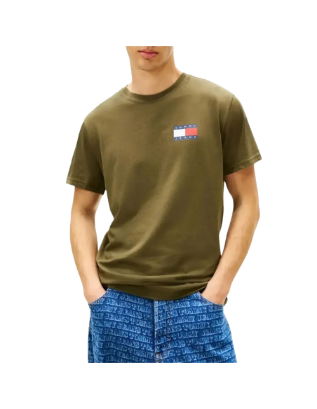 TOMMY HILFIGER CAMISETAS DM0DM20740_CAQ CAQUI (M)