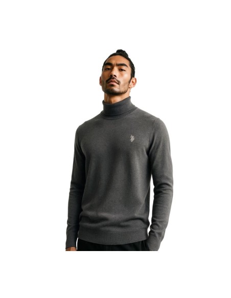 US POLO JERSEY US40173040_GR GRIS (M)