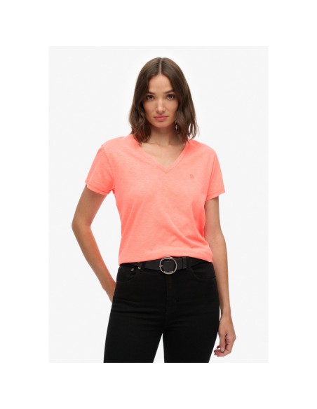 SUPERDRY CAMISETAS W1011828AMMF CORAL (W)