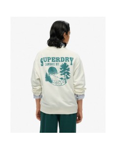 SUPERDRY SUDADERA W2012315A22C BEIGE (W)