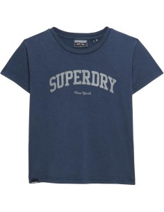 SUPERDRY CAMISETAS W1011877AJUA MARINO (W)