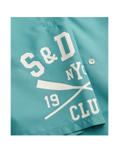 SUPERDRY BAÑADOR M3010265AAB6 TURQUESA (M) 2