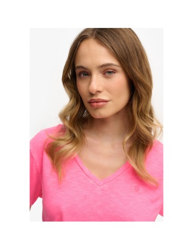 SUPERDRY CAMISETAS W1011828A28R FUCSIA (W)