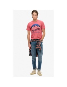 SUPERDRY CAMISETAS M1012122A6EX ROJO (M)