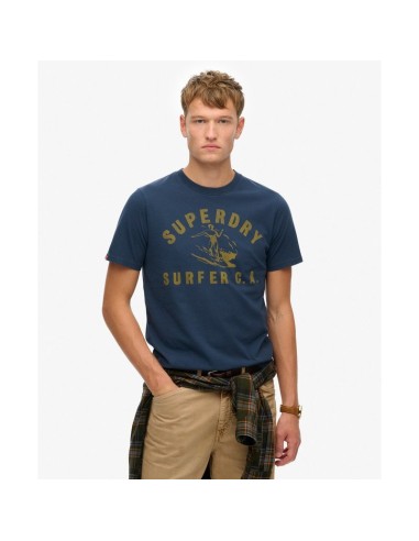 SUPERDRY CAMISETAS M1012134A09S MARINO (M)