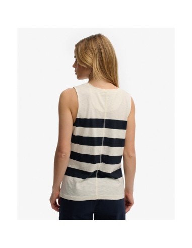 SUPERDRY TOP W6012173AL1F BLANCO (W)