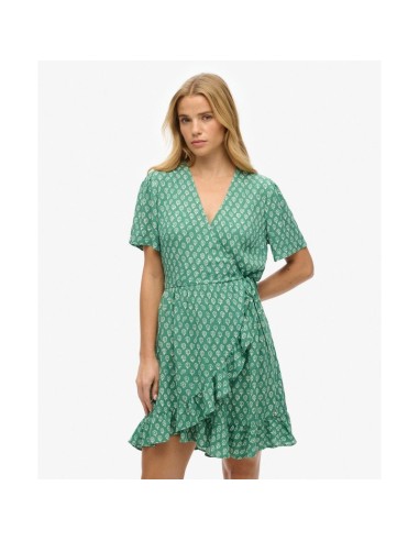 SUPERDRY VESTIDO W8011877AF4B VERDE (W)