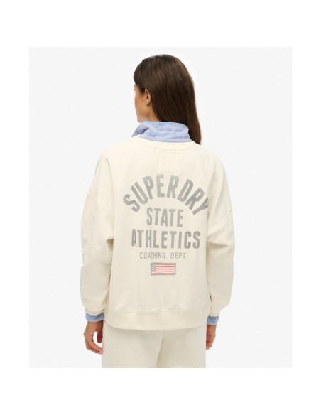 SUPERDRY SUDADERA W2012446A8ML CRUDO (W)