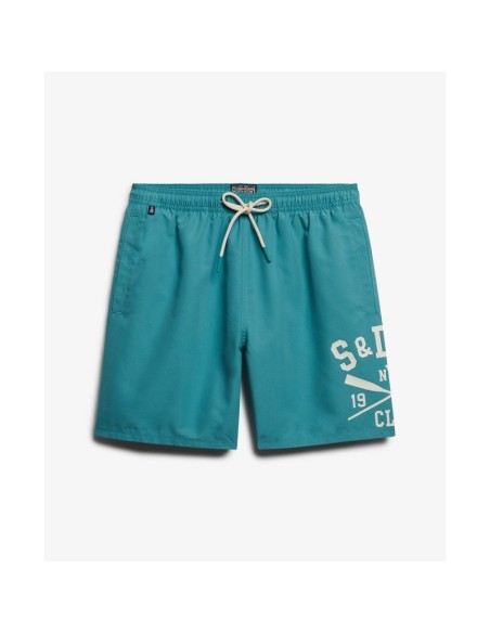 SUPERDRY BAÑADOR M3010265AAB6 TURQUESA (M)