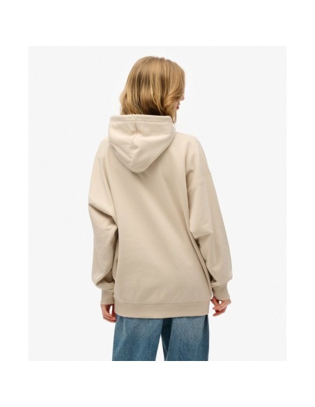 SUPERDRY SUDADERA W2012436A2PQ BEIGE (W)