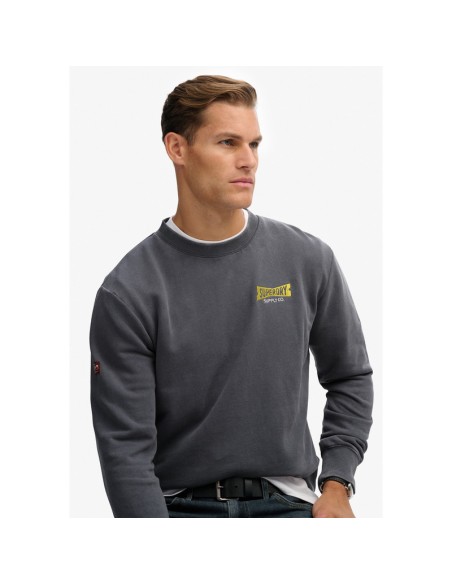 SUPERDRY SUDADERA M2014289A_AZ AZUL (M)