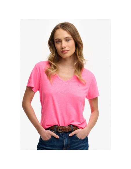 SUPERDRY CAMISETAS W1011828A28R FUCSIA (W)