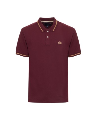 LA MARTINA POLO LMH224MTS076MA_GRA GRANATE (M)