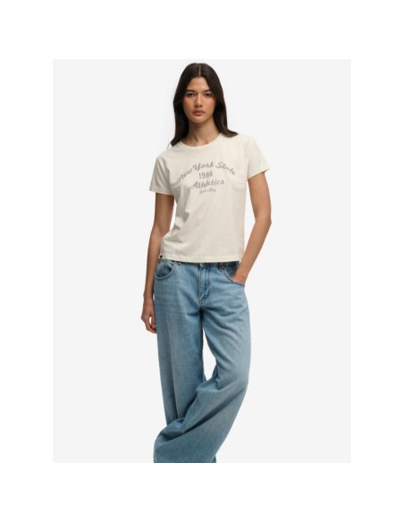 SUPERDRY CAMISETAS W1011877A8ML CRUDO (W)