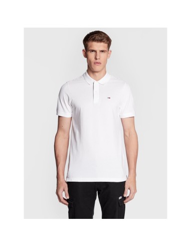 TOMMY HILFIGER POLO DM0DM15370_BL BLANCO (M)