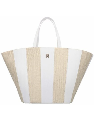 TOMMY HILFIGER BOLSO AW0AW14484_BL BLANCO (COW)