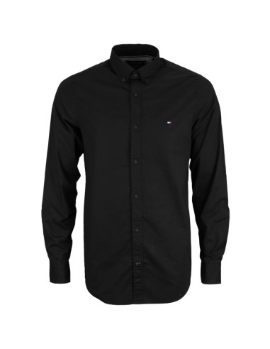 TOMMY HILFIGER CAMISA MW0MW25035_NG NEGRO (M)